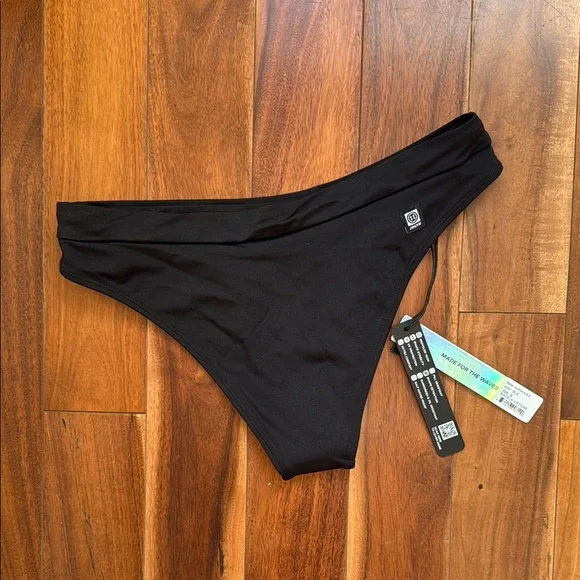 Jolyn Clothing “ALANNA” Black Bikini Swimwear Cheeky Cut - Picture 3 of 4